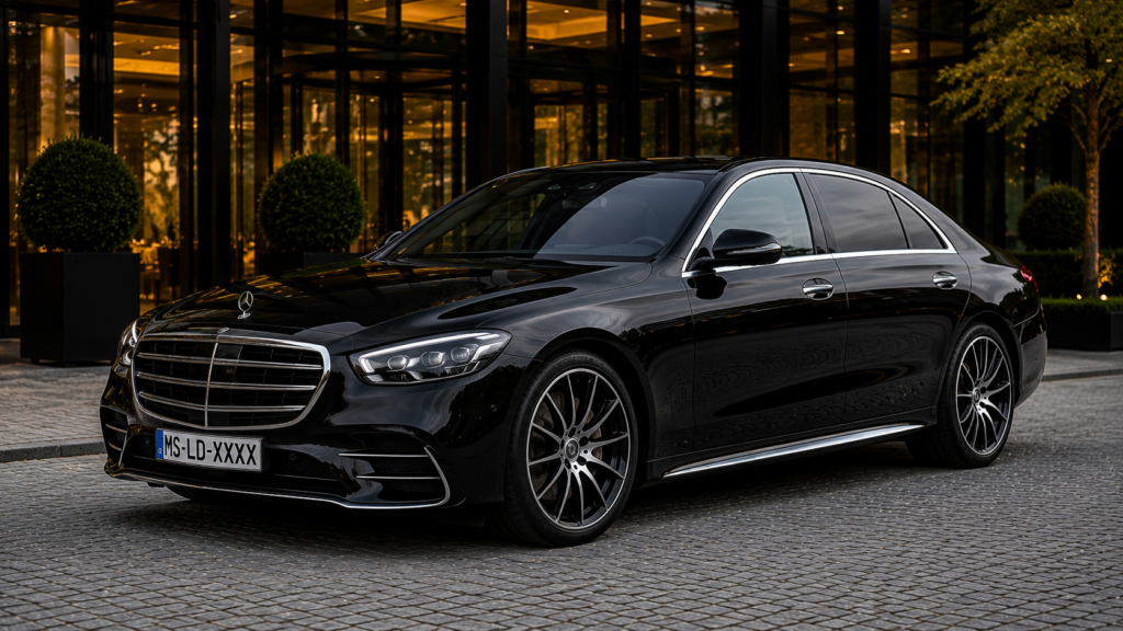 Chauffeurdienst Münster – Mercedes-Benz Limousine von Chauffeurdienst Teuber